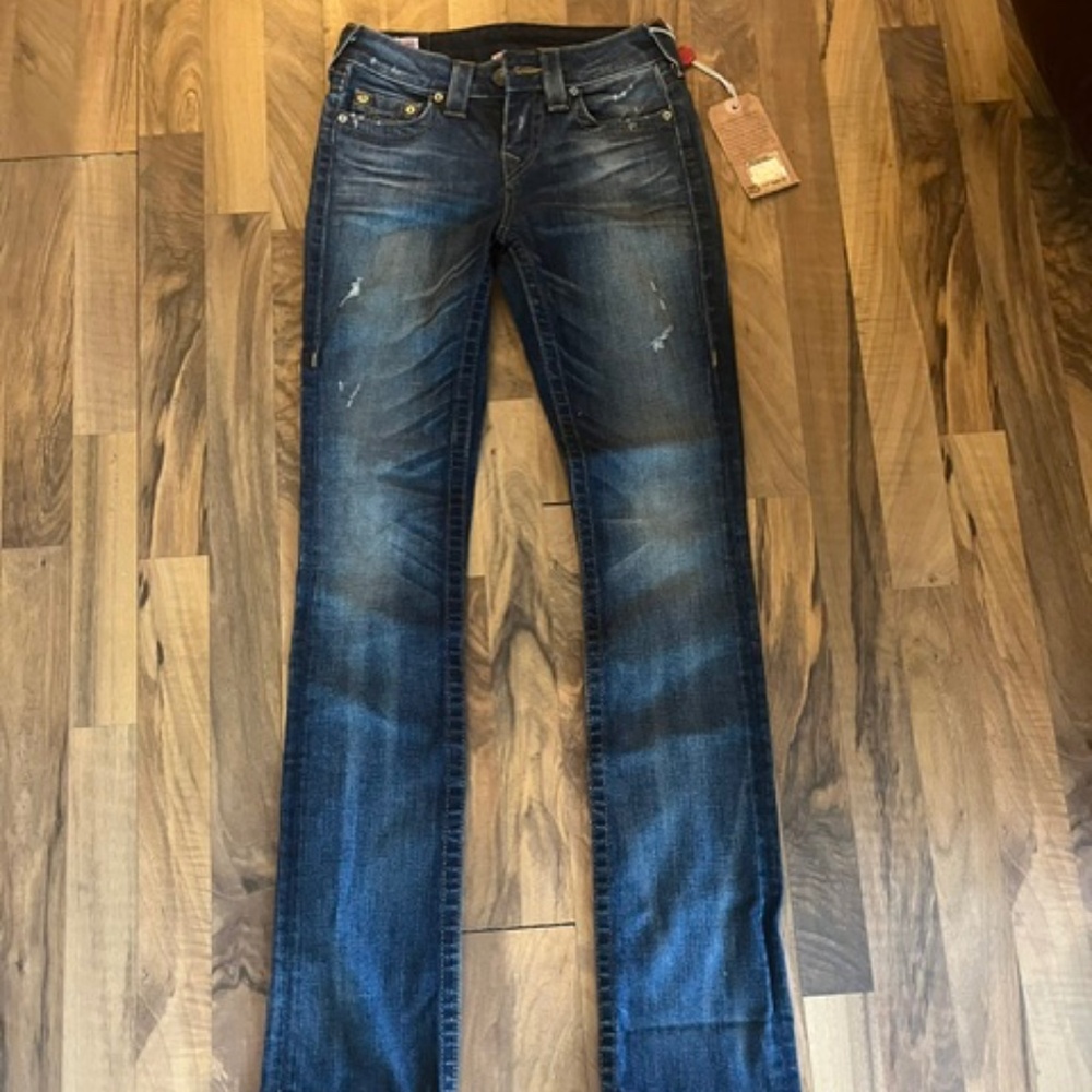 True Religion Mid-Rise Bootcut Jeans